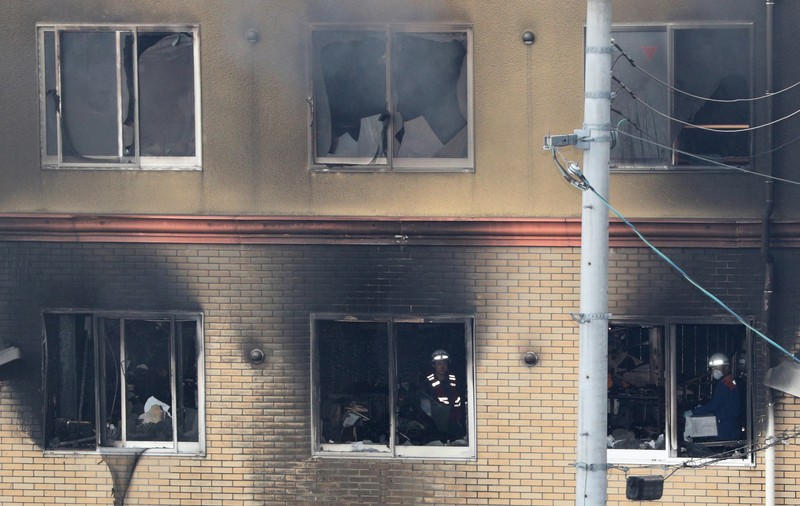 UPDATE | Bărbatul care a incendiat studioul de animație ﻿Kyoto din Japonia și-a motivat gestul. Bilanțul incendiului a ajuns la 34 de morți