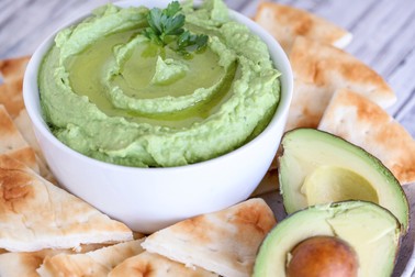 Humus cu avocado