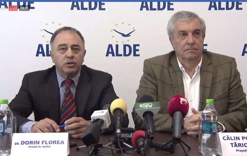 Primarul din Târgu-Mureş, Dorin Florea, s-a înscris în ALDE