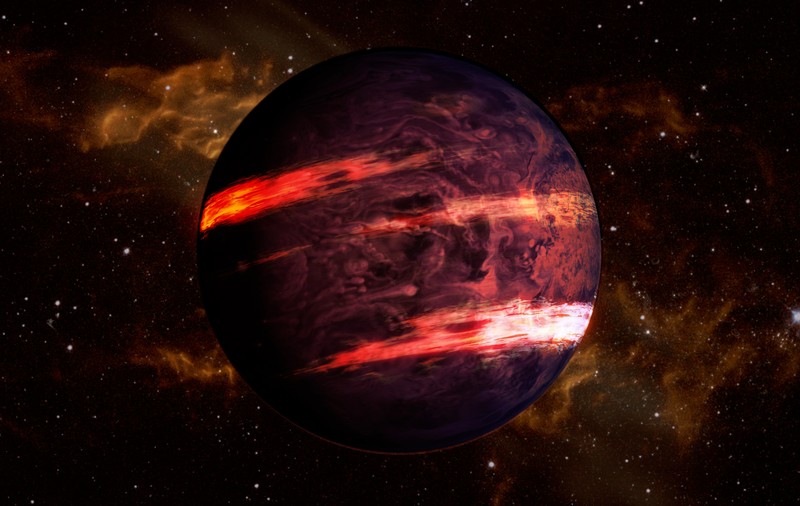 Savanții au descoperit o nouă exoplanetă care are un ocean de magmă și unde plouă cu pietre