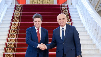 Nicușor Dan și Ilie Bolojan FOTO Presidency