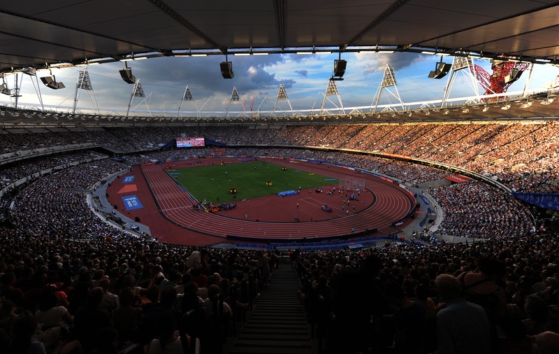 GALERIE FOTO / Incendiu pe stadionul Olimpic din Londra. Ce pagube s-au înregistrat  