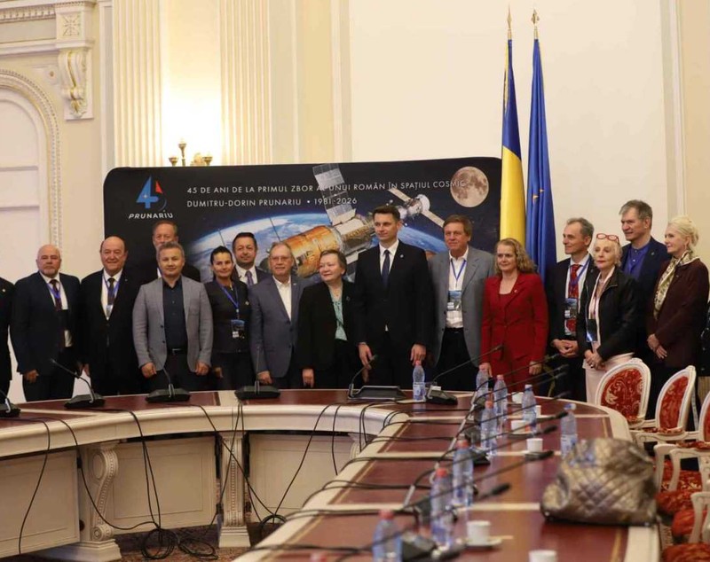 Dumitru Prunariu, singurul român care a zburat în Cosmos, aniversat în Senat după 45 de ani de la misiunea Soyuz 40