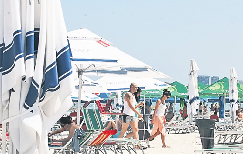Vreme de plajă la început de toamnă