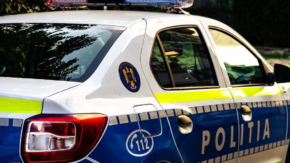 Mașină de poliție. Imagine cu caracter ilustrativ. Foto: Poliția Română