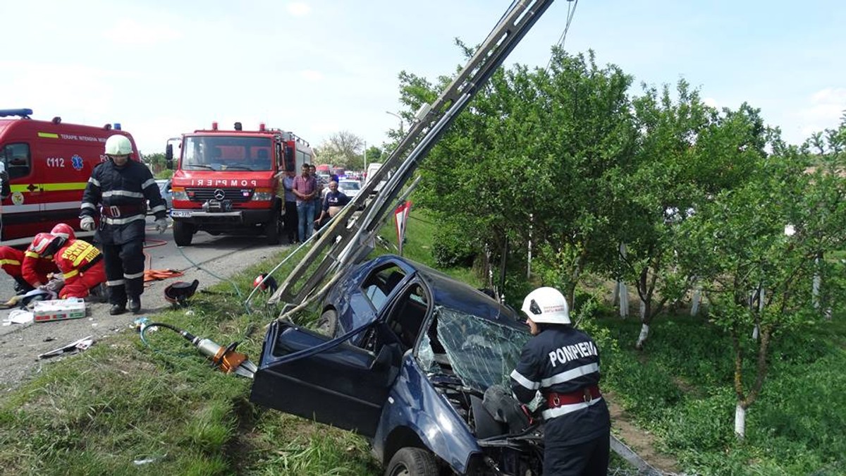 accident în satu mare