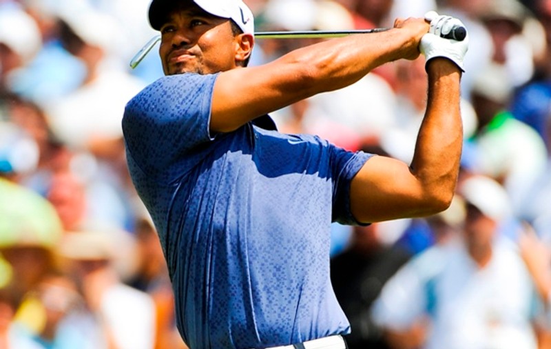 Tiger Woods, în picaj