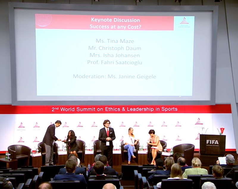 Daum s-a plâns despre modul cum este tratat în România la ”World Summit on Ethics and Leadership Ethics in Sports” | VIDEO
