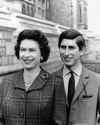 Elisabeta a II-a și prințul Charles, 24 iunie 1969. Foto: Profimedia