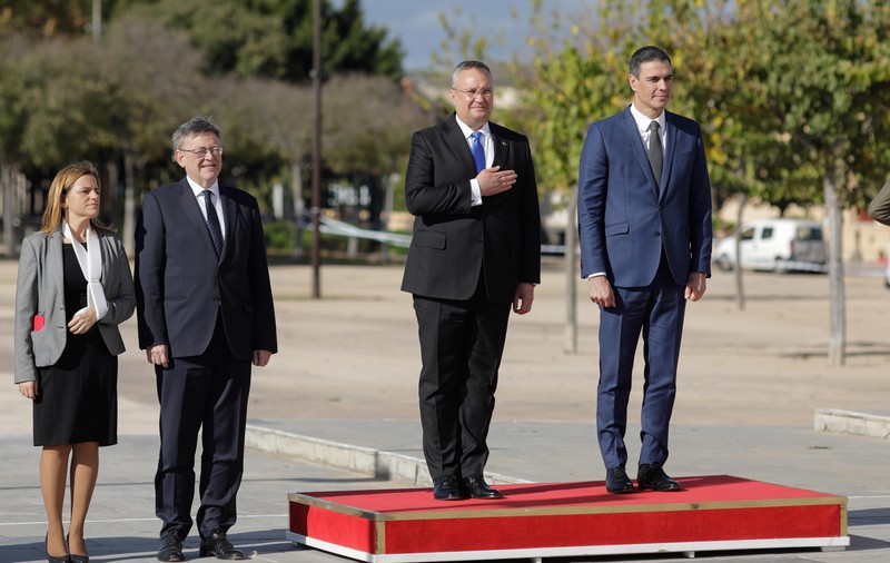 Prima ședinţă comună a Guvernelor Spaniei şi României. Premierul Ciucă participă alături de mai mulţi miniştri
