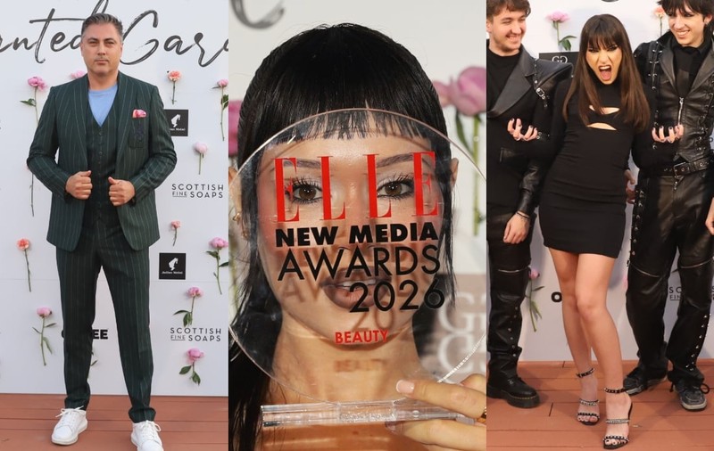 Vedete și influenceri celebri la ELLE New Media Awards 2026. Cum au apărut Alexandru Ciucu și Alexandra Căpitănescu