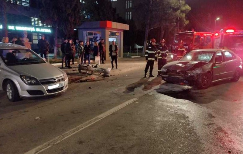 Accident în fața Spitalului Județean Slatina. O femeie a murit
