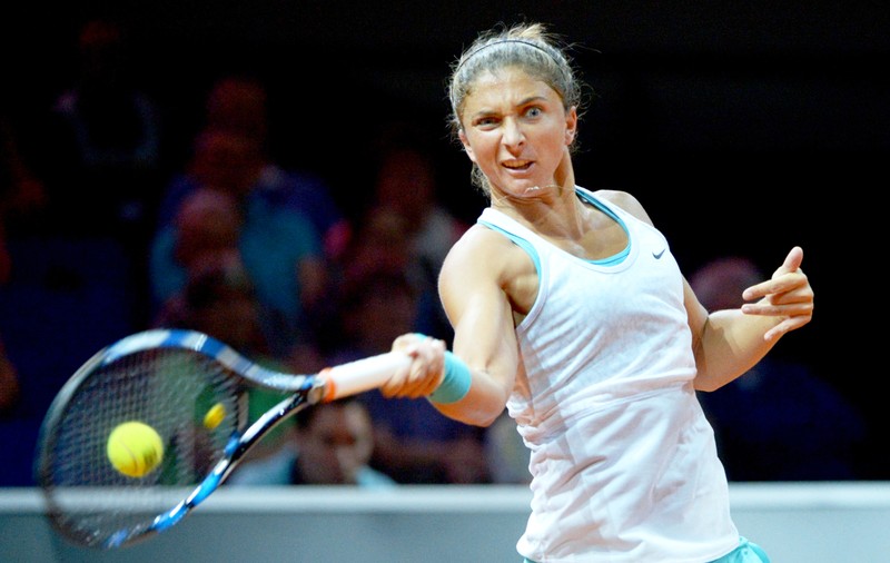 Sara Errani și-a luat mama la țintă! Simona, tu ai precizia italiencei? / VIDEO