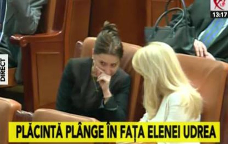 INCREDIBIL! "Nu mai pot, nu mai suport!" Sorina Plăcintă PLÂNGE în hohote în plen, în faţa Elenei Udrea
