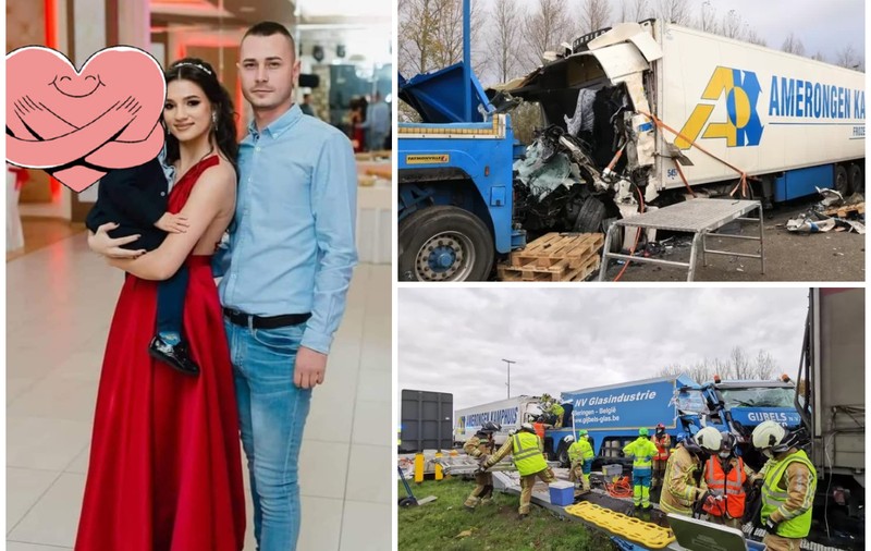 Șofer român de TIR cu picioarele strivite, soția lui, care e însărcinată, are nevoie de ajutor ca să plece în Belgia, să fie lângă el