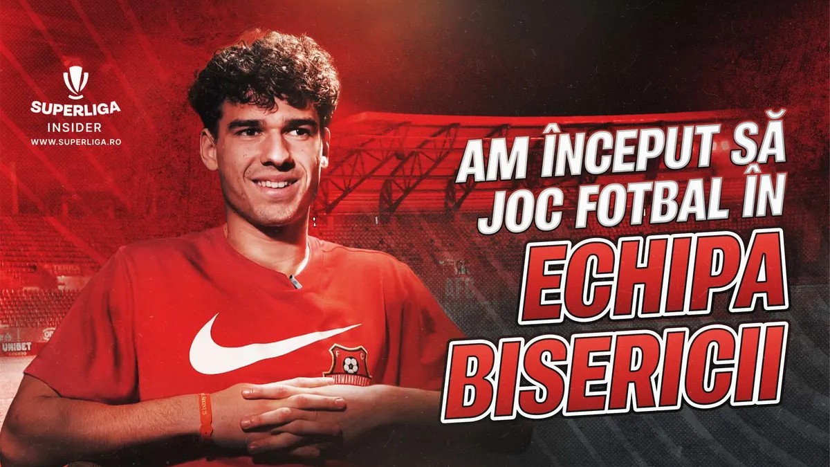 Kevin Ciobotaru, Superliga: Am inceput sa joc fotbal in echipa bisericii