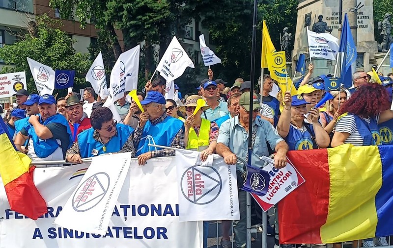Cinci mari confederaţii sindicale cer retragerea noului proiect al Legii salarizării: „Nu mai participăm la nicio consultare”
