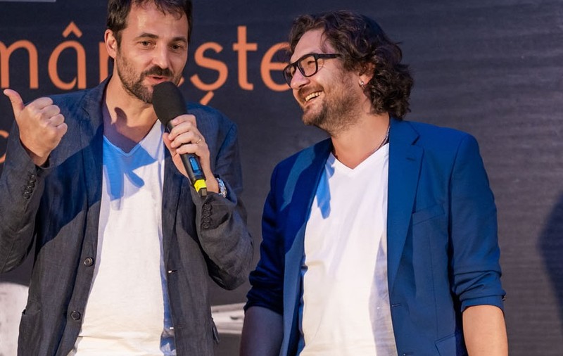 Chef Florin Dumitrescu și Andrei Aradits, momente savuroase la Sibiu