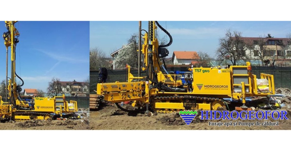 Aparatura Hidrogeofor pentru foraje puturi