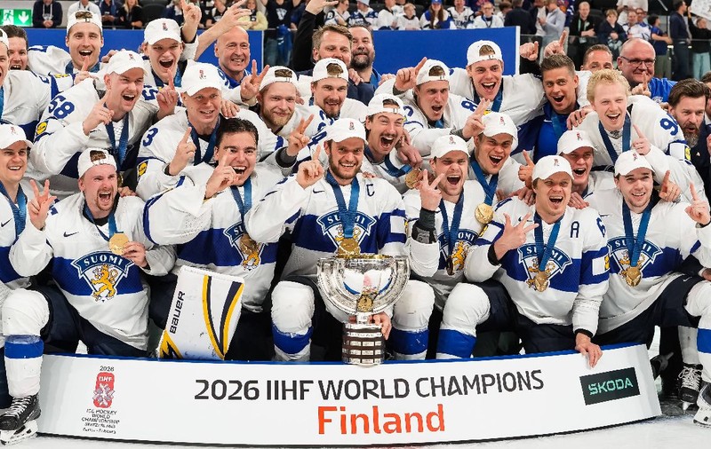 Campionatul Mondial de hochei pe gheață IIHF 2026, toate rezultatele. Finlanda cucerește titlul, după ce a bătut Elveția în prelungiri