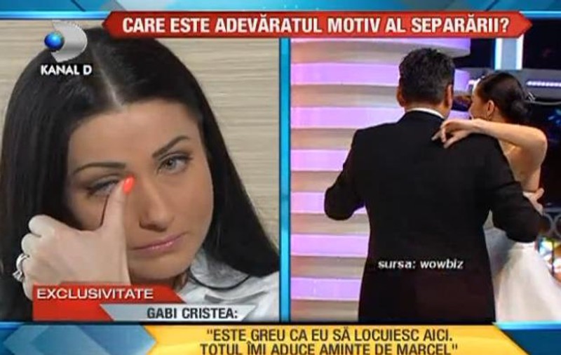 Gabriela Cristea A CEDAT! A PLÂNS ÎN DIRECT în timp ce VORBEA DESPRE DESPĂRȚIRE!