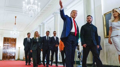 Trump întâlnire lideri europeni