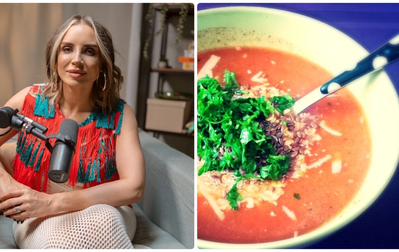 Rețeta de supă de roșii recomandată de Adina Halas, perfectă pentru zilele caniculare. Cât de repede se prepară. „Fiul meu a golit farfuria”