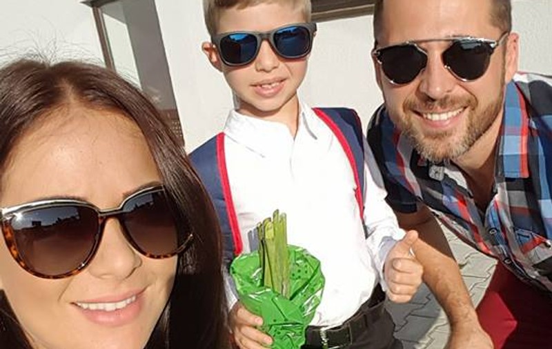 Băiețelul Deei Maxer a început clasa 0. Ce i-a spus Andreeas mamei lui când a ajuns acasă