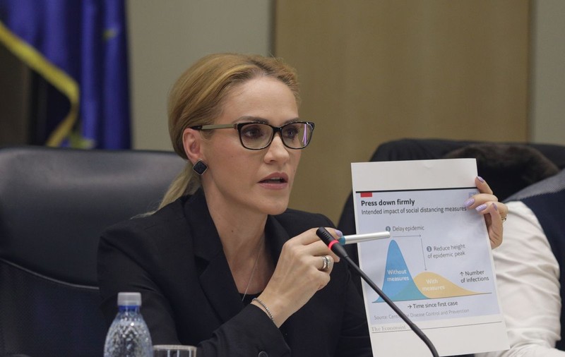 Gabriela Firea: „Încă nu am atins vârful pandemiei în Capitală”