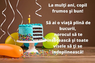 Urări și mesaje pentru copii!