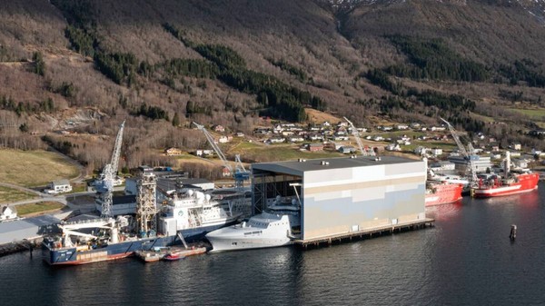România construiește la Tulcea un doc plutitor de 151 de metri pentru Norvegia