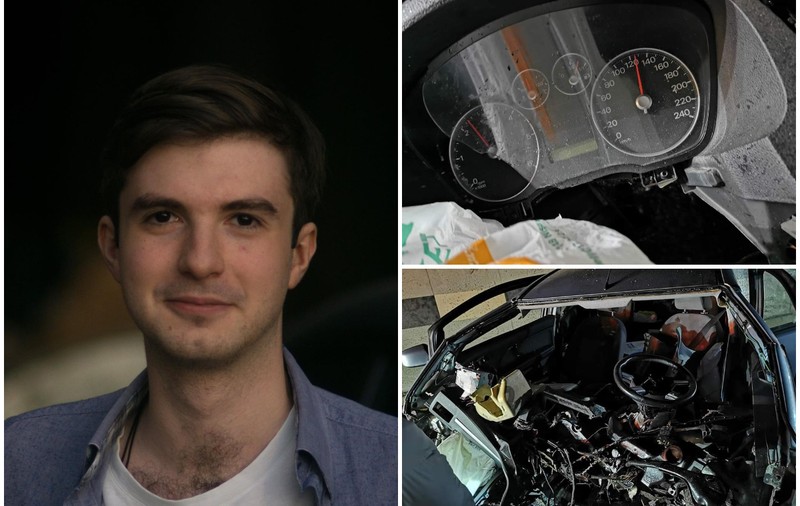 Tudor a murit pe loc în Fordul intrat cu 120 km/h într-un zid de beton, la Iași. A fost un elev eminent, prietenii îl plâng pe tânărul de 23 de ani