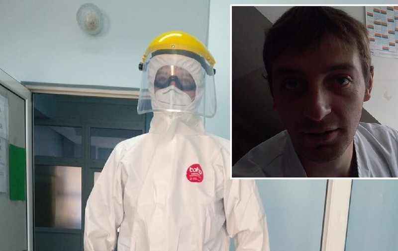 “E iadul pe Pământ ce e acum!”, strigă un medic din Carei care tratează pacienți cu COVID