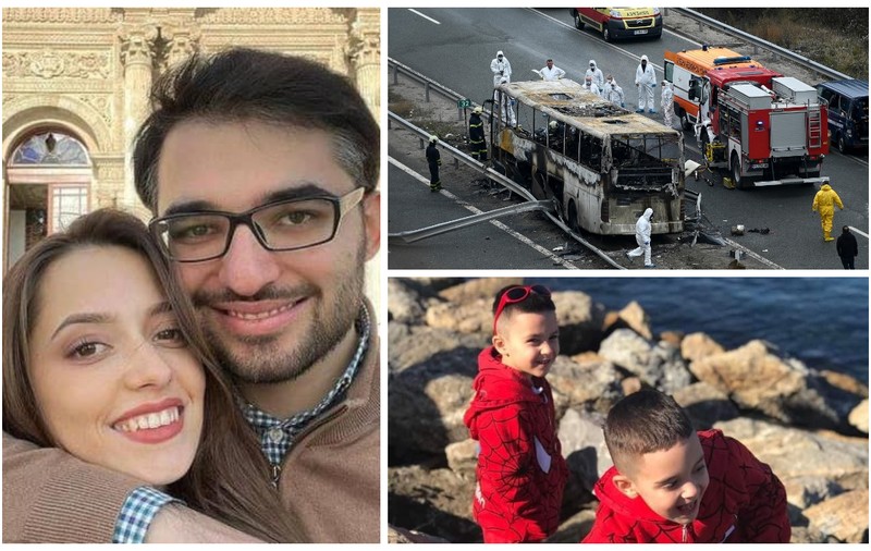 „Toată familia mea a ars”, mărturia bărbatului care și-a pierdut 10 rude în autocarul carbonizat în Bulgaria