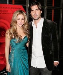 Shakira, alături de fostul ei iubit, Antoni de la Rua, fiul ex-președintelui argentinian Fernando de la Rua