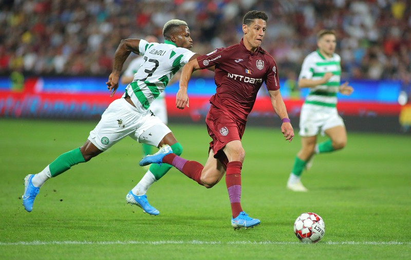 CFR Cluj - Celtic 1-1, în turul III preliminar din Liga Campionilor. Rondon a deschis scorul. A egalat Forrest. Totul se decide la Glasgow