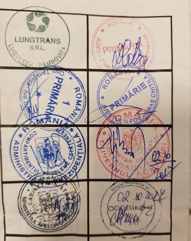 Primarul din Copșa Mică a venit în redacția Libertatea și și-a luat ultima ștampilă pe ordinul de deplasare
