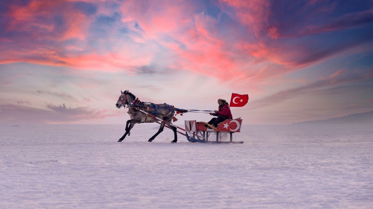 Lacul Kars Cildir din Turcia