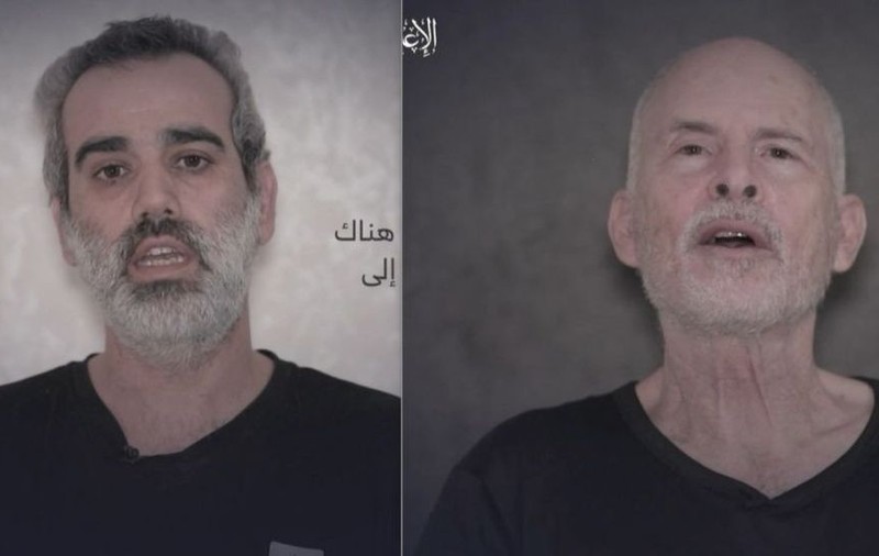 Hamas publică imagini cu un american și un israelian răpiți în atacul din 7 octombrie. Apelul familiilor la Guvernul Netanyahu