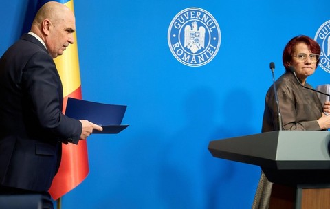 Ioana Dogioiu a fost purtătoarea de cuvânt a Guvernului Bolojan din iulie 2025. Foto: Profimedia