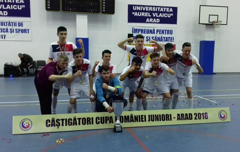 Cupa României Under 19 la futsal. În finală, Autobergamo Deva a trecut dramatic de Dunărea Călărași / FOTO&VIDEO