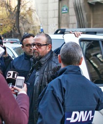 Cristian Popescu Piedone, fost primar al sectorului 4 şi actual primar al sectorului 5, lipsește din sala de judecată. Foto: Hepta