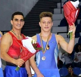 Robert Burtănete, alături de Marian Drăgulescu