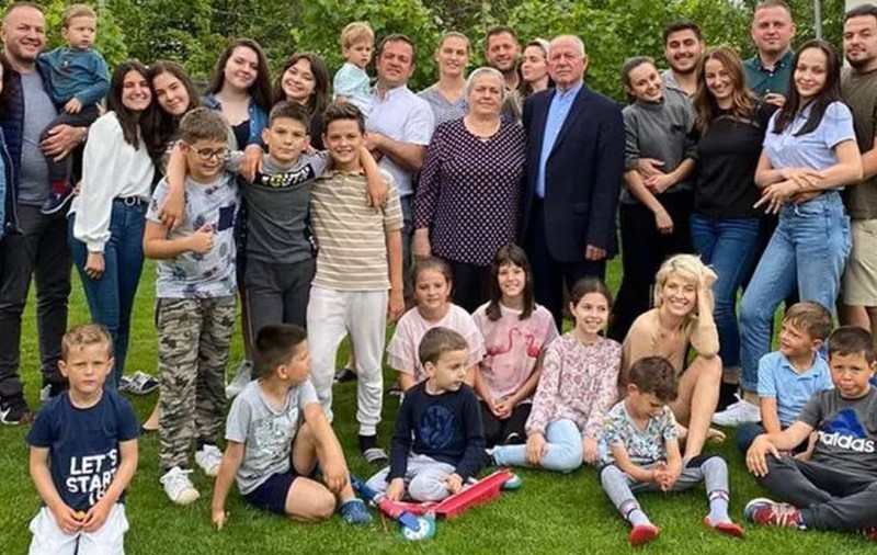 Imagine rară cu mama Lidiei Buble. Rahela a născut 11 copii și și-a dedicat viața creșterii lor
