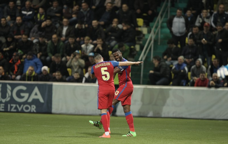 Chiajna - Steaua 0-2. Campioana, start lansat. ^Varela i-a dedicat golul lui MM, eliberat luni. Steaua, matematic în play-off / FOTO&VIDEO