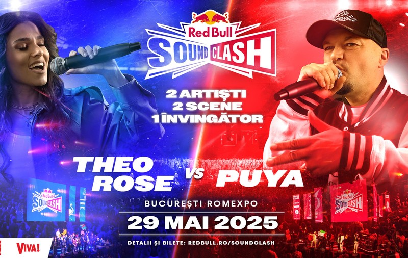 Theo Rose vs. Puya: duelul care aprinde scena la Red Bull SoundClash 2025
