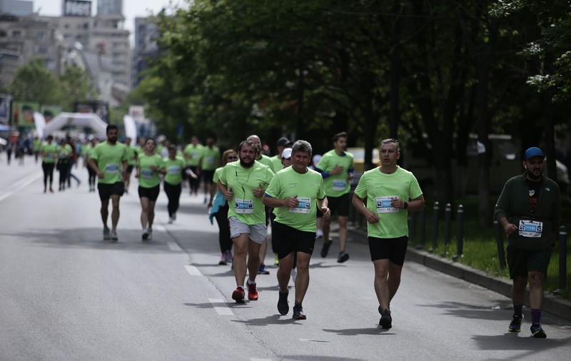Un japonez care alerga la Semimaratonul București a intrat în stop cardio-respirator după ce a trecut de linia de sosire