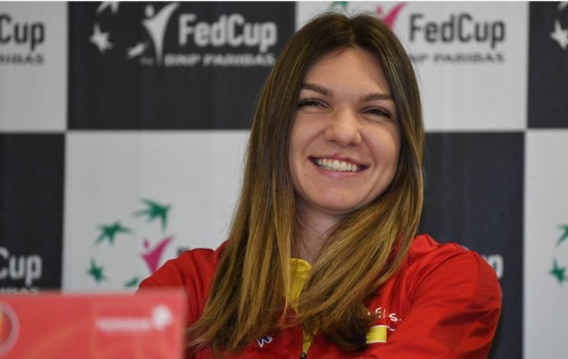 Herpesul Simonei Halep ”apare de la stres”. La US Open 2015, sportiva s-a umplut de bubițe