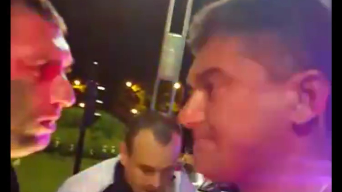 / Cristian Boureanu a ajuns la IML. Legiștii l-au examinat pentru stabili ce leziuni a suferit în urma altercației cu agentul de la ”Rutieră”