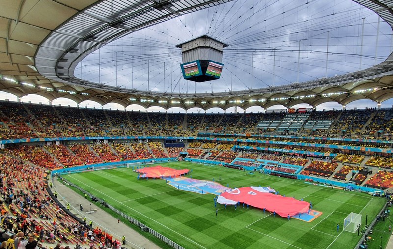 Câți spectatori au fost pe Arena Națională la primul meci de la Euro 2020 găzduit de România